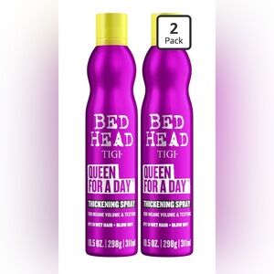 TIGI Bed Head Queen for a Day Thickening Spray
10.5 oz 2 Pack